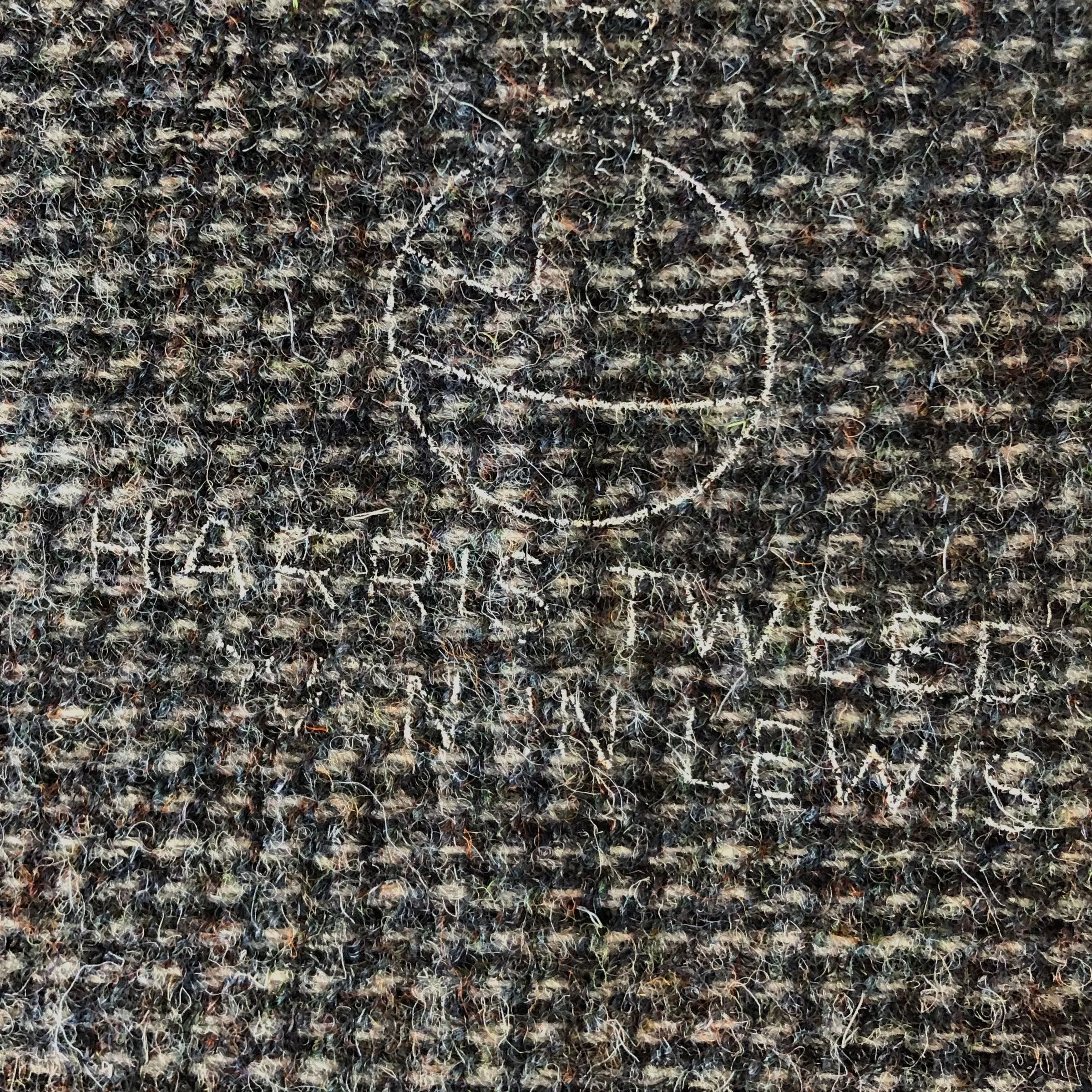 Wool Tweed Fabric Stack